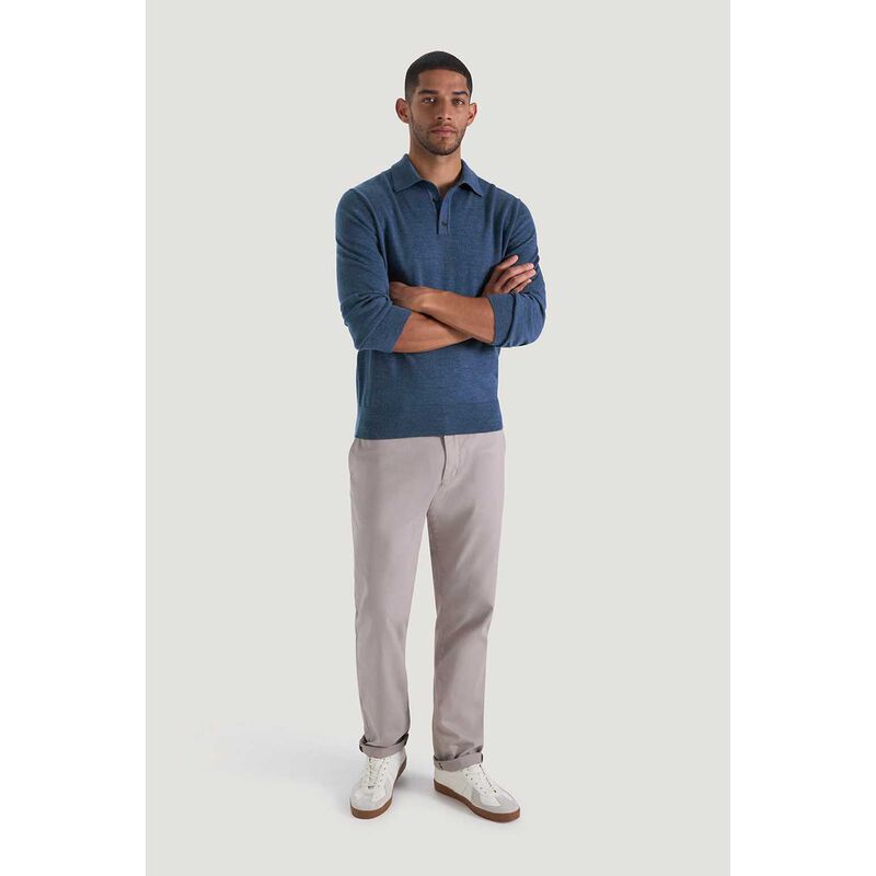 M.J. Bale Fraser Merino Polo Knit image number 3